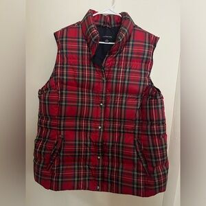 Lands End 2x/3x Tartan Vest
